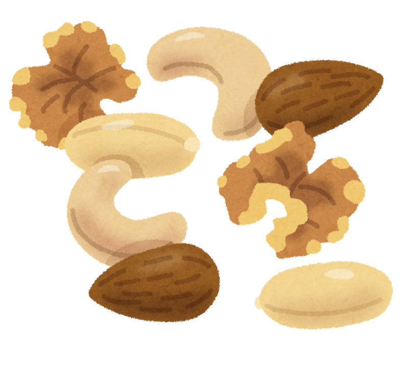 まじでナッツは人間の必須食材っぽいな