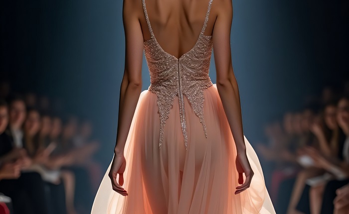 【画像】ファッションショー、お○ぱい丸出しだったｗｗｗ