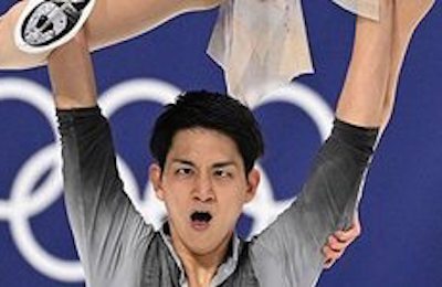 【画像】りくりゅうペア・三浦璃来さん(24)、お尻をほとんど放り出してしまう！