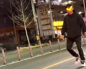 【岐阜】入れ墨チラッして2台同時に喧嘩を売るDQNが撮影される笑。