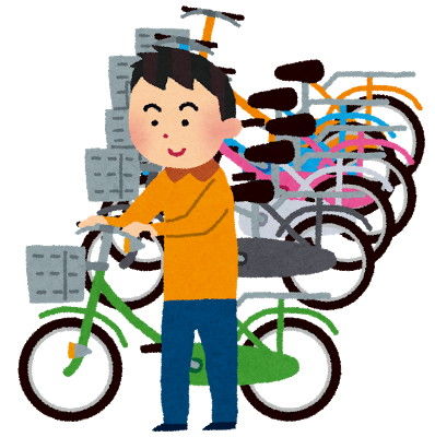 【専門用語多すぎ】駅前駐輪場で、おばちゃんが自分の自転車を出すときに、駐輪中の大学生の自転車を間違って押し倒してしまったらしく、大学生がおばちゃんを怒鳴り散らし