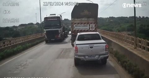【衝撃映像】ブラジルで橋が崩落する瞬間、ガチでヤバすぎる映像が公開される。