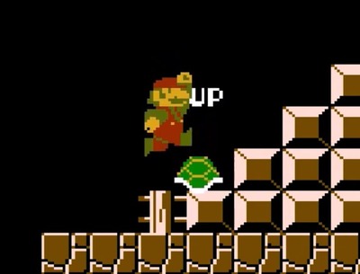 AIに「マリオが無限1upしてるアスキーアート」を頼んだ結果ｗｗ