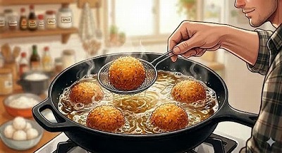 【悲報】アメリカで流行する揚げおにぎり、寿司と呼ばれ始めるwww