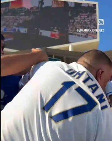 【動画】大谷翔平、ドジャースタジアムでブチギレてガチ乱闘に発展www