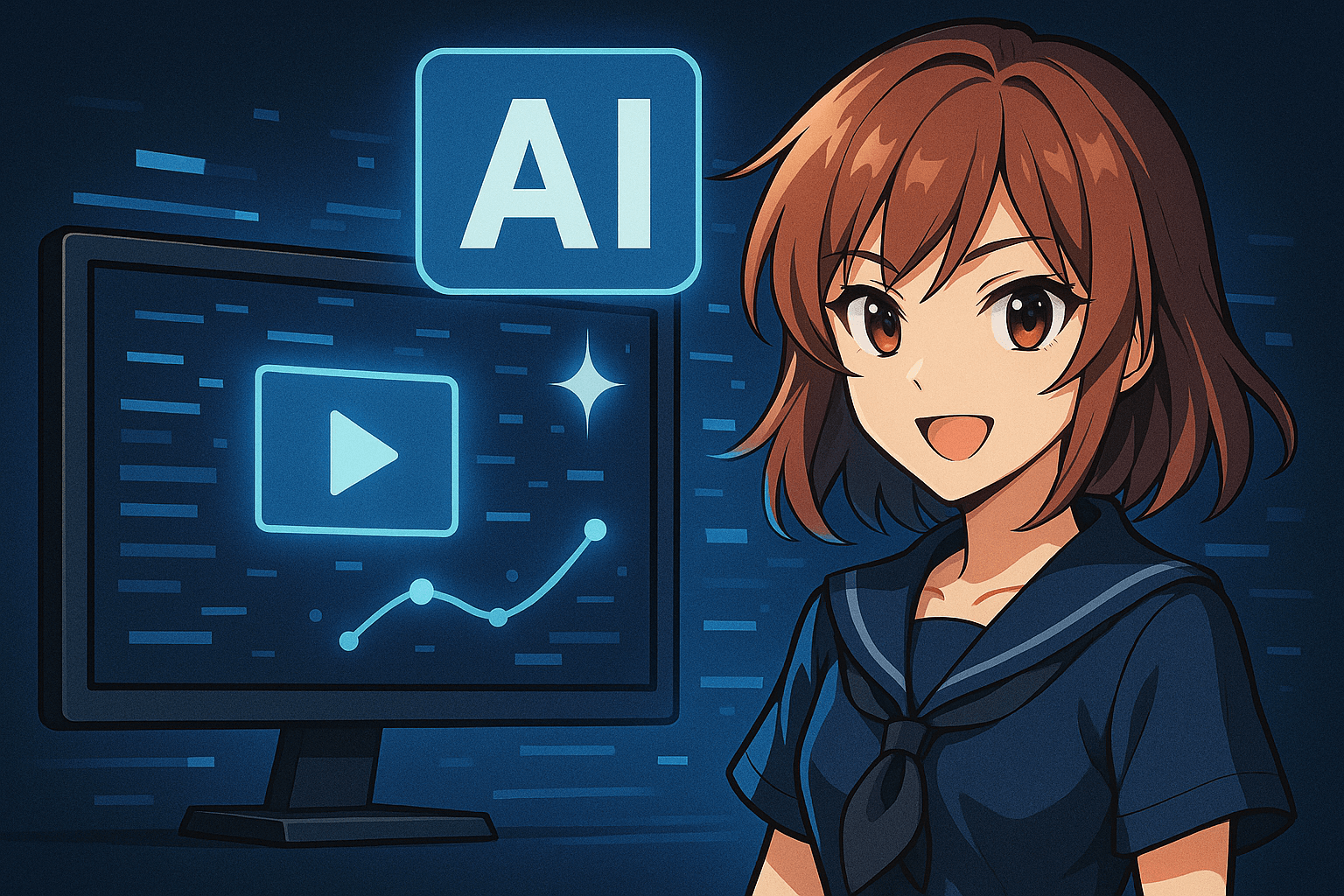 【動画】AIで作ったアニメ、ここまで進化する！誰でもS級作画アニメを作れる時代到来へ！！