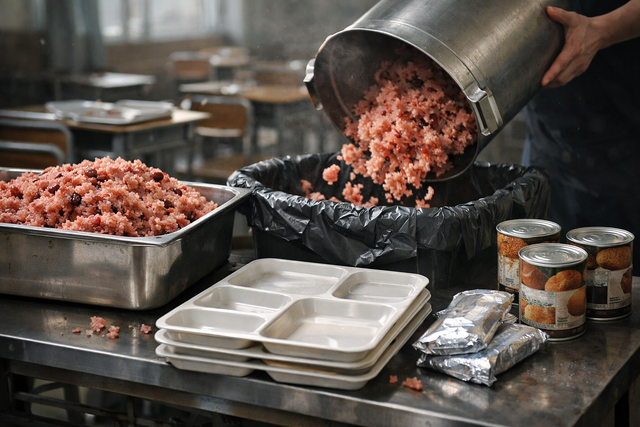 【賛否】福島・いわき市の中学、卒業祝いの給食に赤飯を用意→「震災の日に赤飯はおかしい」と電話が入り中止、約2100食を廃棄