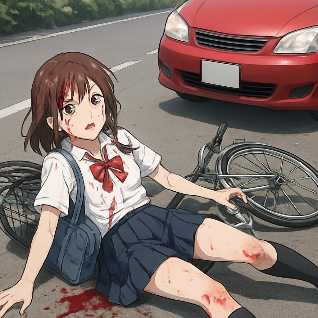 自転車の15歳女子中学生が重傷 道路左側を走行中に後ろからきた車にはねられる   |  そりゃこういうの増えるだろうな