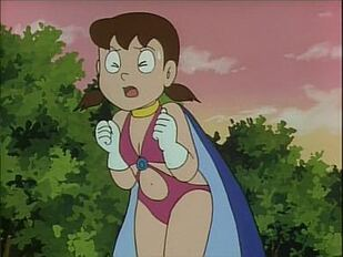 【悲報】しずかちゃん、小学生がしてはいけないHな恰好をさせられてしまう【画像】