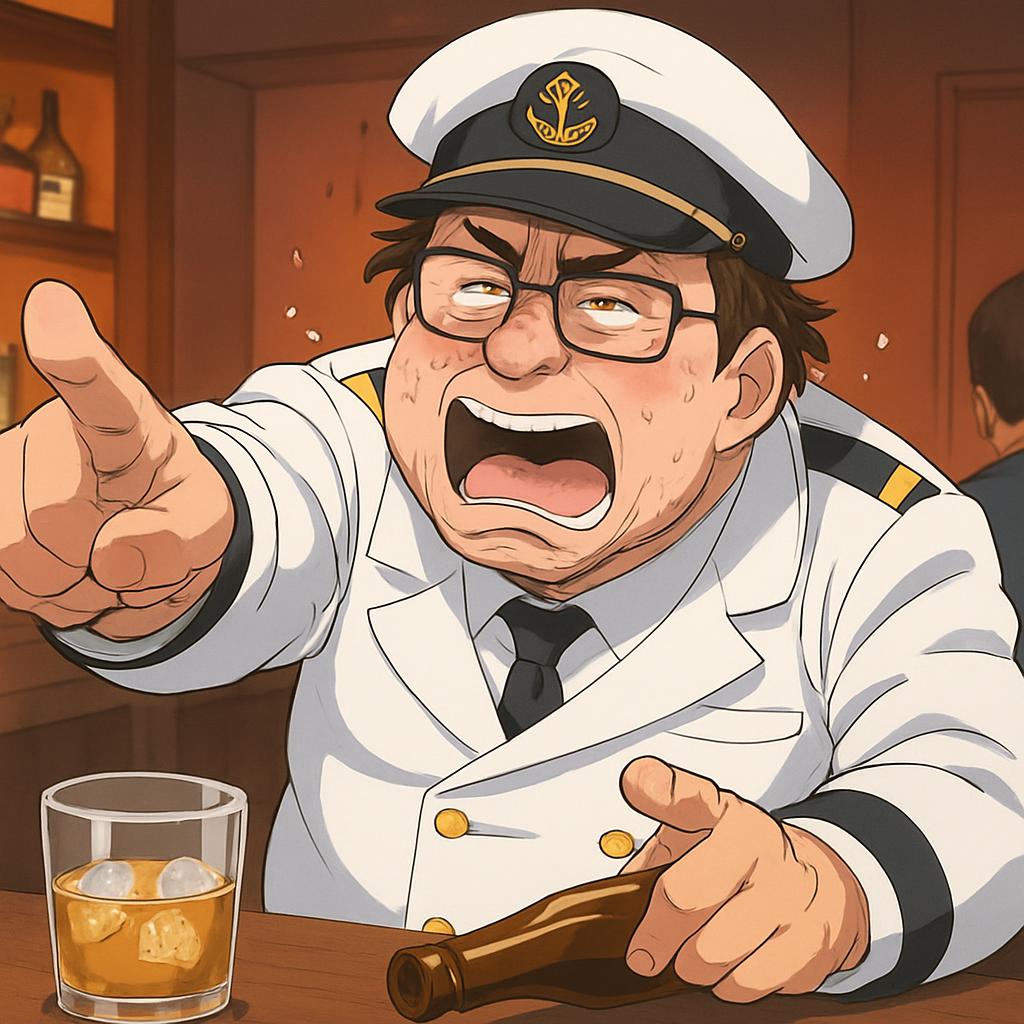 スナックで泥酔した『平和丸船長』を突撃 「俺が出航を決めたんじゃねえ!!」   |  メディアがどこも