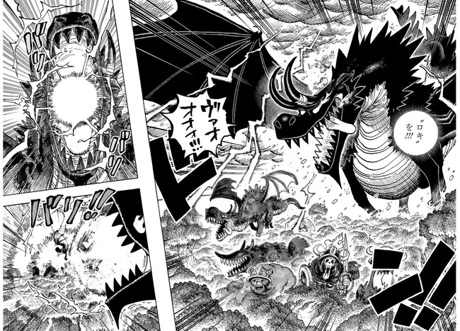 【ネタバレ注意】ワンピース最新話のロキ、明らかにカイドウより強そうwww