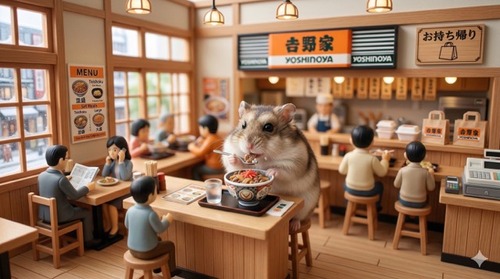 吉野家有楽町店　ガチ