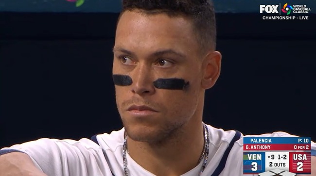 【画像】WBC決勝試合終了した時のアーロンジャッジさんイケメンすぎるwww