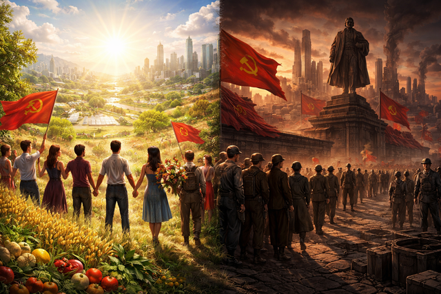 共産主義「貧富の差ゼロ・全員平等・みんなで幸せ！」←理想すぎるのに人類が採用しなかった理由って何？