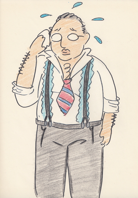 ワイデブ、プライドを捨ててサスペンダーに変更