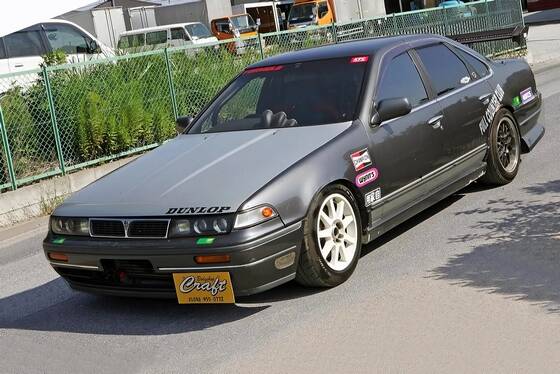 小型特殊登録した日産セフィーロがこちらwww