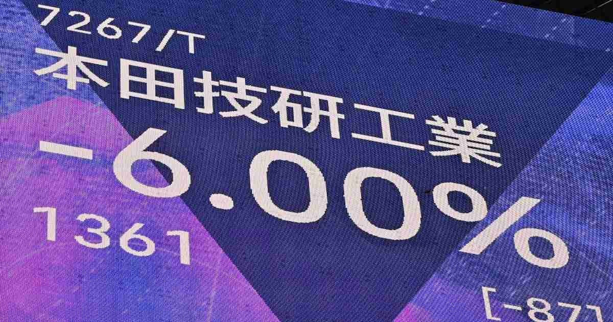 ホンダ株、日米有力投信が全売却 「最後の砦」トヨタ・スズキの行方は