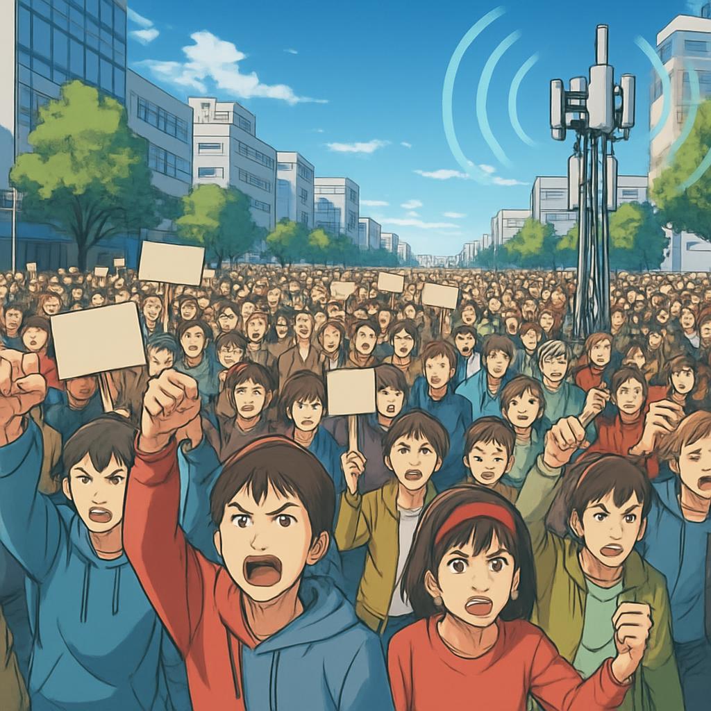 毎日新聞が画角にこだわった『反政府デモ2.4万人』→5G無線技術がウソを暴いてしまう