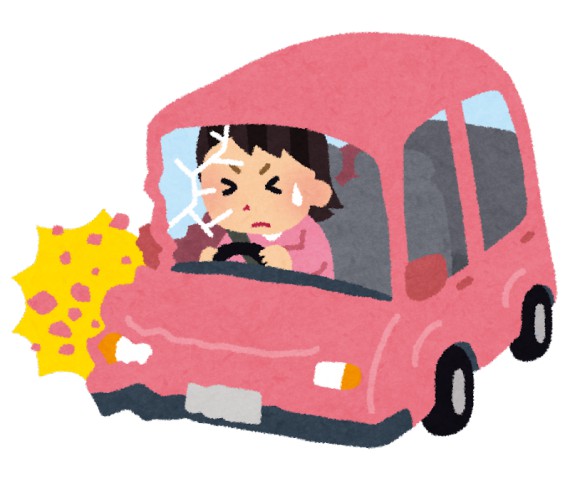 【悲報】女子高生(15)「たまには私が運転するよ！」ブレーキが出来ずタクシーに衝突し逮捕