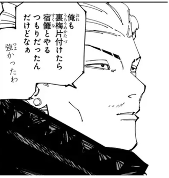 【呪術廻戦】秤「裏梅片付けたら宿儺とやるつもりだった」