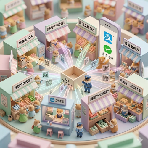 【中国決済アプリ】Alipay・WeChat Payでの決済が広がりすぎて脱税やり放題だと話題に