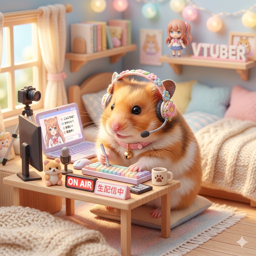 個人Vtuberワイの今月の収益