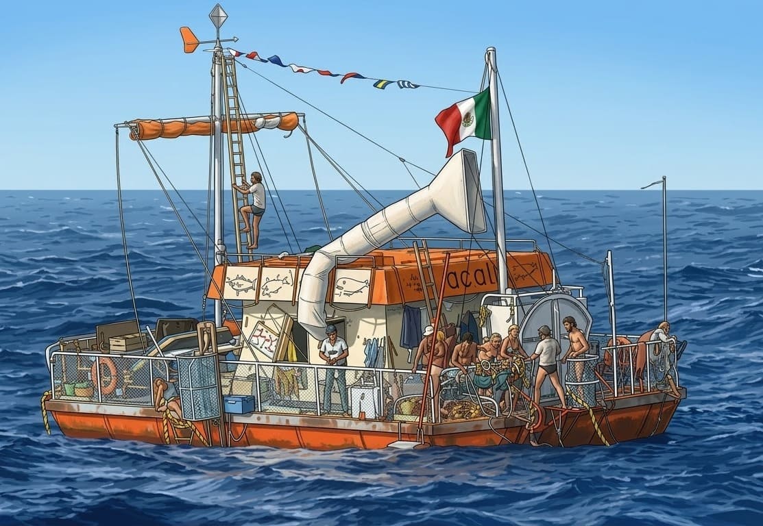 男女11人を100日間船に閉じ込めた異常な実験、何が起きたのか？