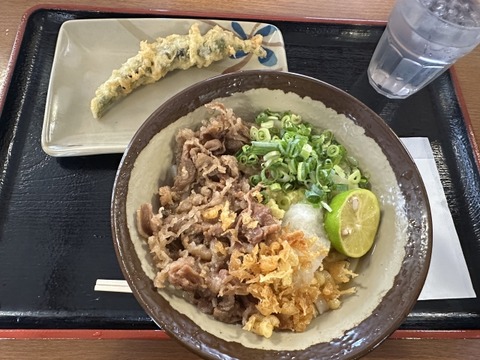 うどん屋で「肉うどん」頼む奴