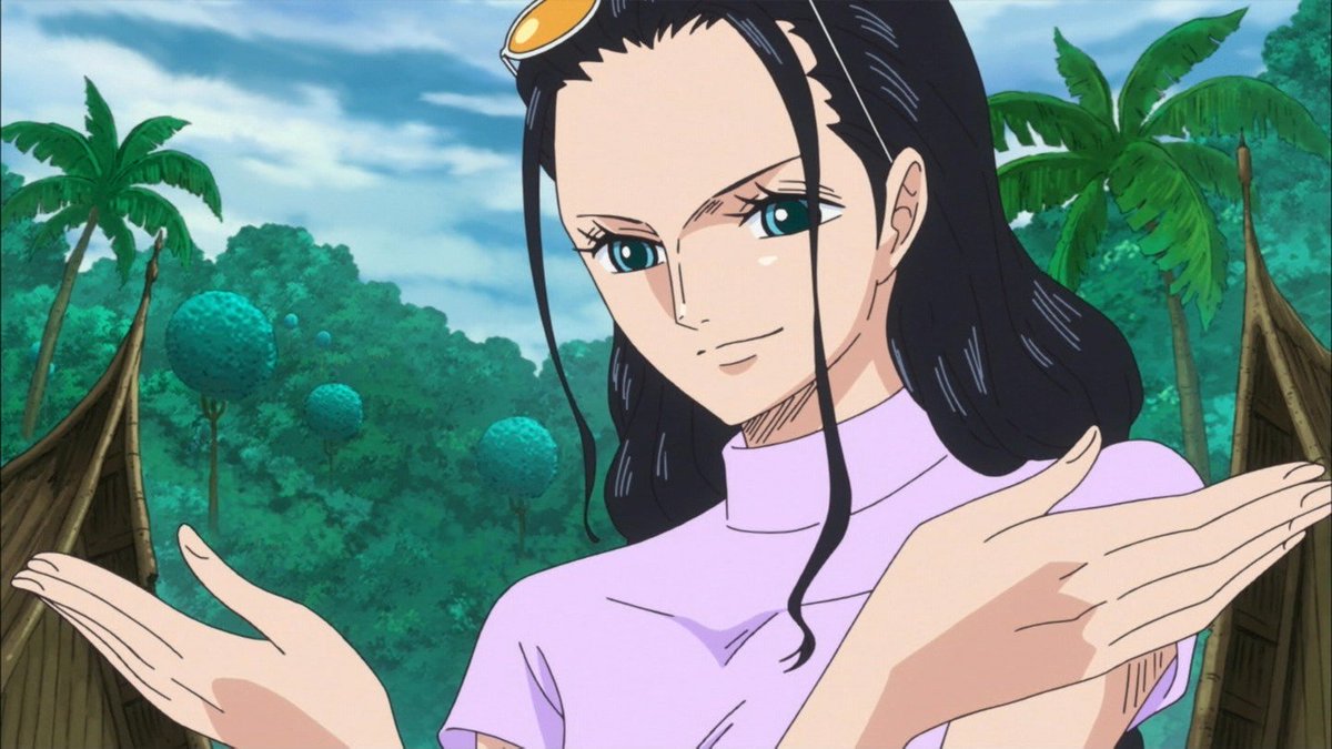 【ワンピース】考古学者ニコ・ロビンさん、とんでもない格好で出歩くｗｗｗ