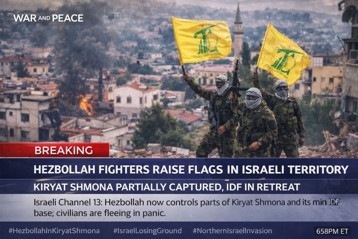 ヒズボラ軍、イスラエル国内に侵攻して大都市を制圧！さらにハマス・ファタハ連合軍がテルアビブに侵攻準備中！始まるわね