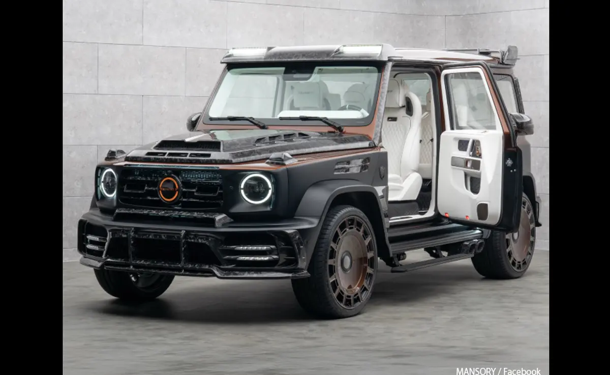 【限定8台】2ドアのメルセデス・ベンツGクラス。マンソリーが放つ「数億円のコンプリートカー」が規格外すぎる
