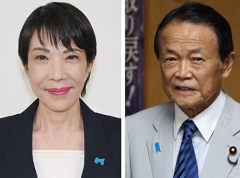 【画像】漫画家さん、高市と麻生を邪悪に描きすぎて叩かれるwww