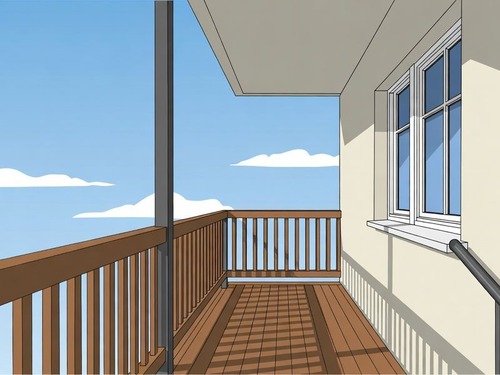 「逆転の発想だ…」常識を覆すアメリカの不思議なバルコニー