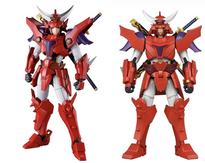 バンダイとタカラトミー、『鎧真伝サムライトルーパー』の同じキャラのフィギュアで技術の差が露呈する