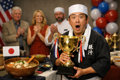 【唖然】日本の豚汁職人、米国のスープ大会に出た結果→これwww