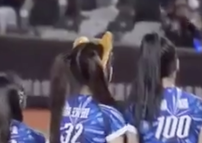 【動画】台湾チア、セクハラの決定的瞬間！これはガチでヤバすぎる…