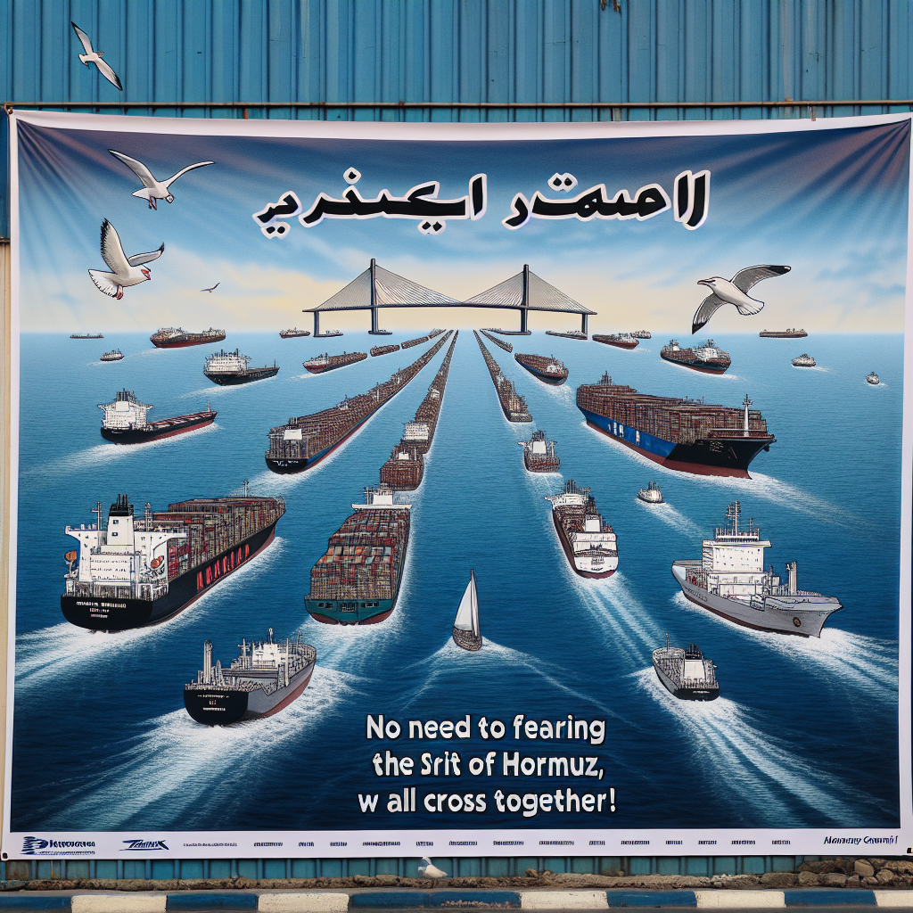 海運会社「ホルムズ海峡、みんなで渡れば怖くない！みんなで1列で渡るンゴｗｗｗ」