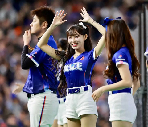 【動画】WBCの台湾チアガールさん、お●ぱいプルプルさせながら踊ってしまうｗｗｗ