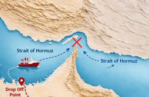 【速報】石油危機、終わる！今度こそガチでホルムズ海峡を通らず石油を運ぶルートが見つかるwww