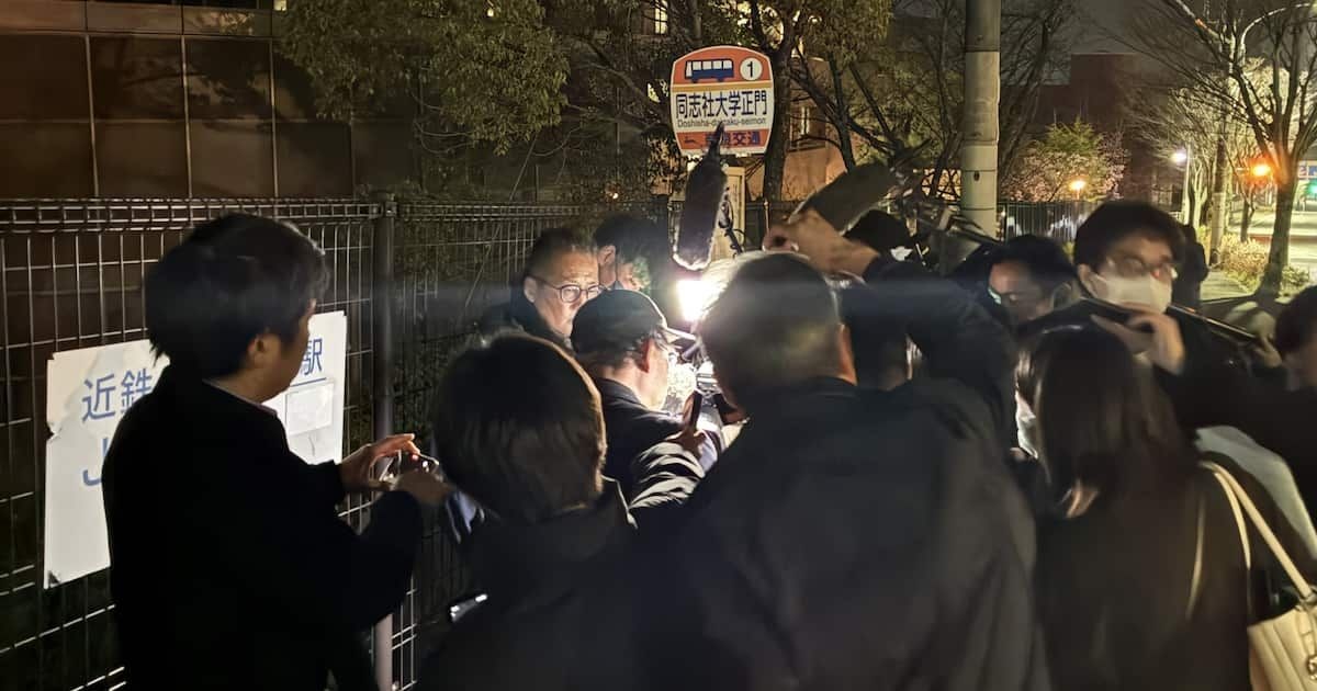 保護者ら「あんな船に乗せたくなかった」 辺野古転覆事故 同志社国際高校説明会で怒りの声