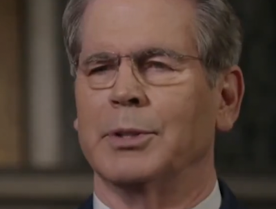 【放送事故】生放送中なのにトランプから緊急呼び出しされた財務長官､戻ってきたらガタガタ震えていて波紋