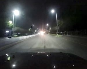 【動画】夜道に突然の！？中国で撮影された恐怖のドライブレコーダー。