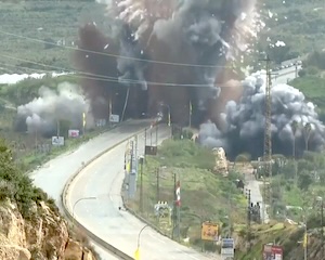 【動画】イスラエル、インフラ攻撃を開始。レバノン南部の主要な橋を破壊。