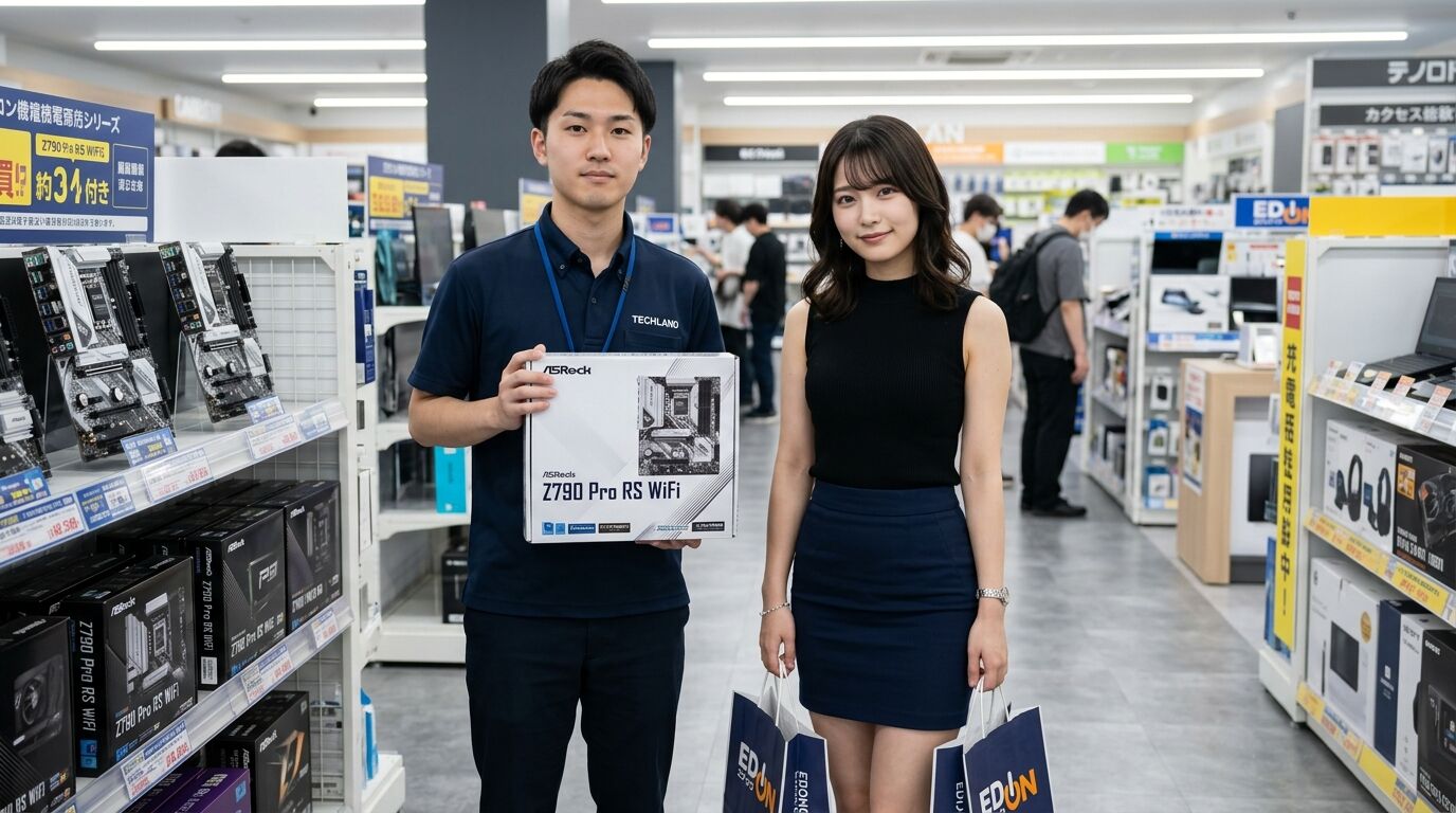 【苦肉の策か】変態マザボでおなじみの「ASRock」から新規格メモリが登場‥‥チップ数半減「HUDIMM」