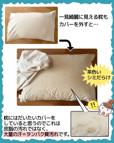 【悲報】女子アナさん「枕カバーは色が変わったら洗う。寝る時って頭洗ってるからきれい」