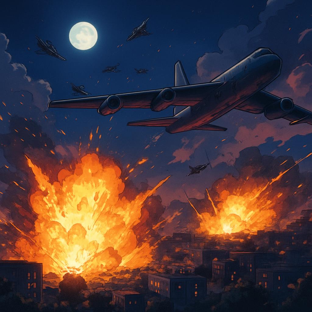 米軍 テヘランへの爆撃を開始   #速報