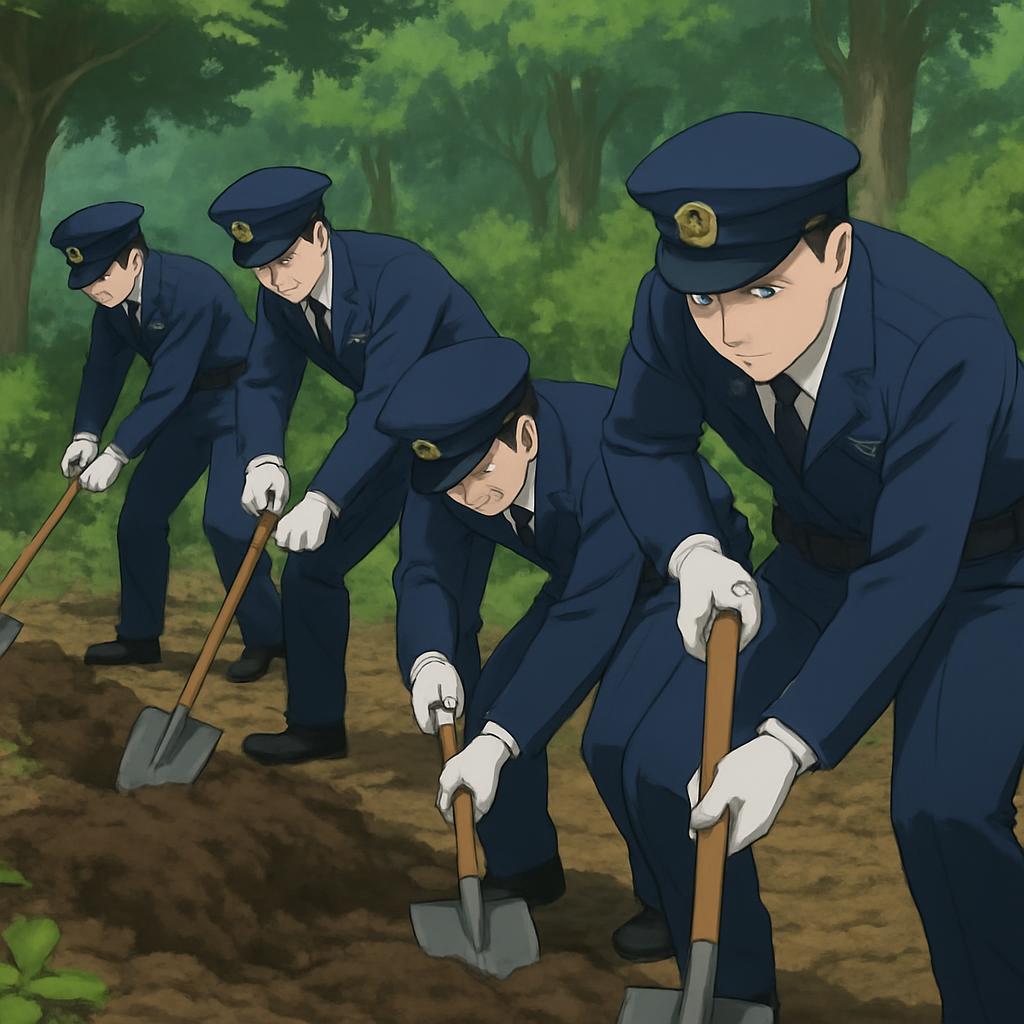 警察が４日連続シャベルで土を掘り起こす作業、あすで不明３週間へ   #京都小６男児行方不明 |  行方不明って家族が