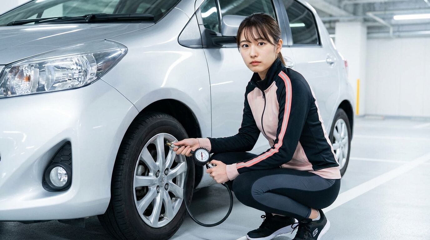 【そんなに変わる？】タイヤの空気圧チェック、月一マストだった‥‥実際長持ちするのか？