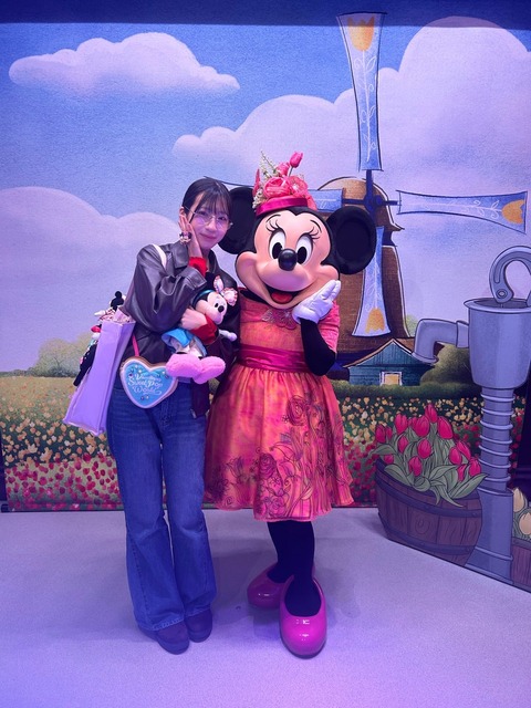 林仁愛「久しぶりのひとりディズニー！」