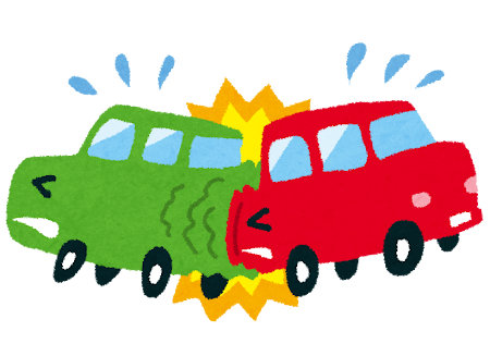 車で思いっきり追突してしもたんやが相手に逃げられた